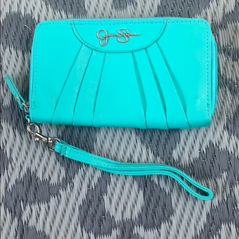Jessica Simpson wristlet bag